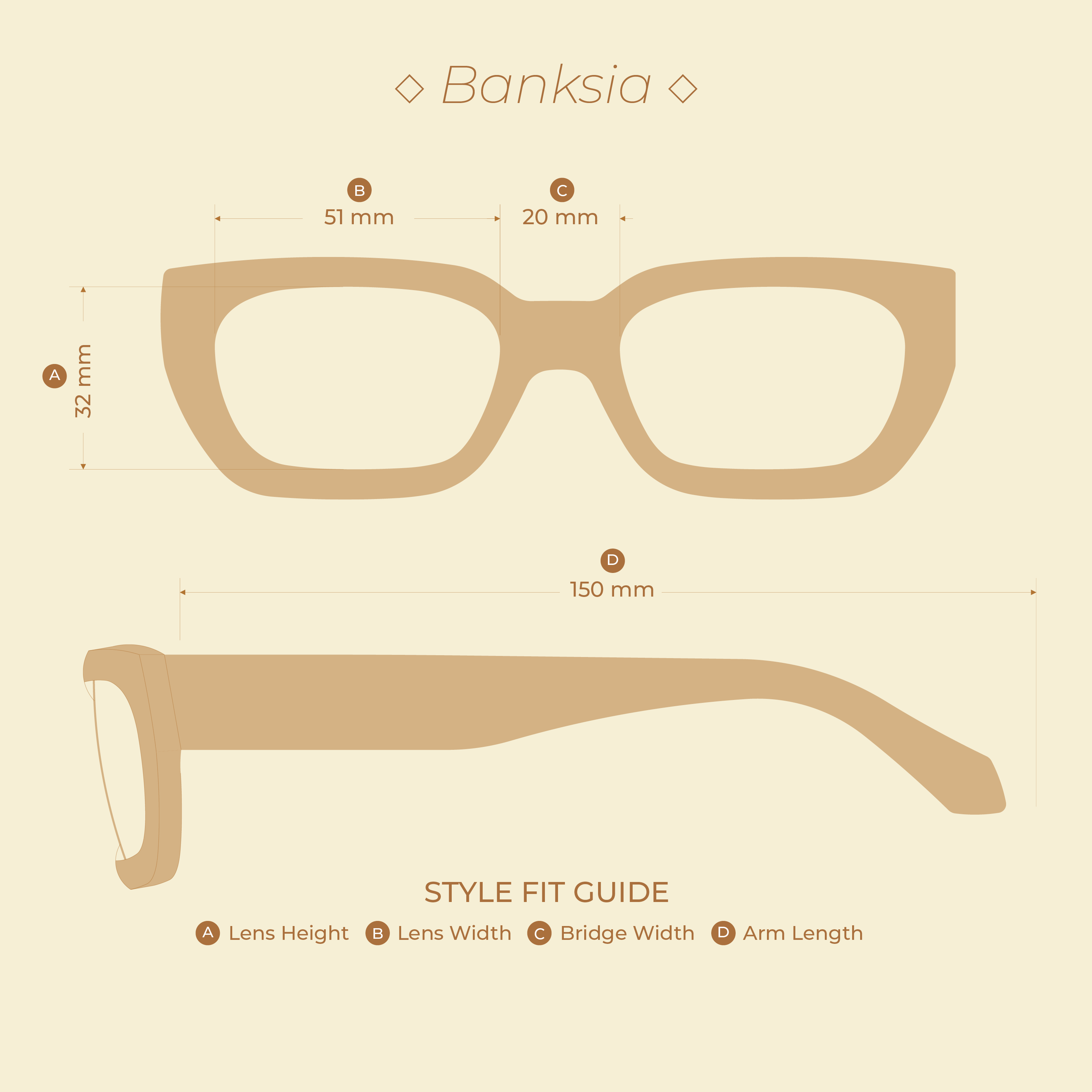 BANKSIA ~ LIGHT BROWN